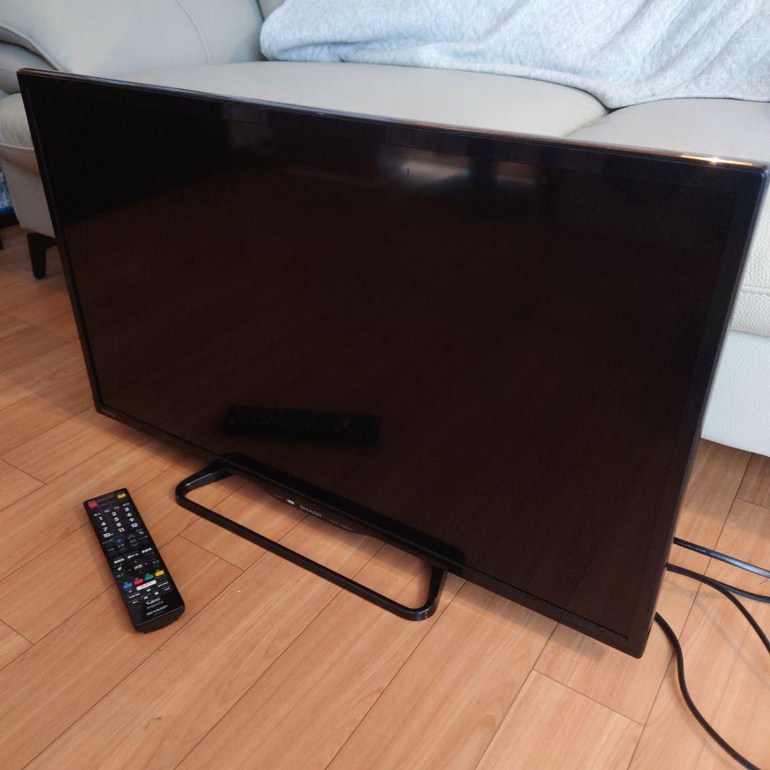 AQUOS 液晶テレビ スタンド式 リモコン付属