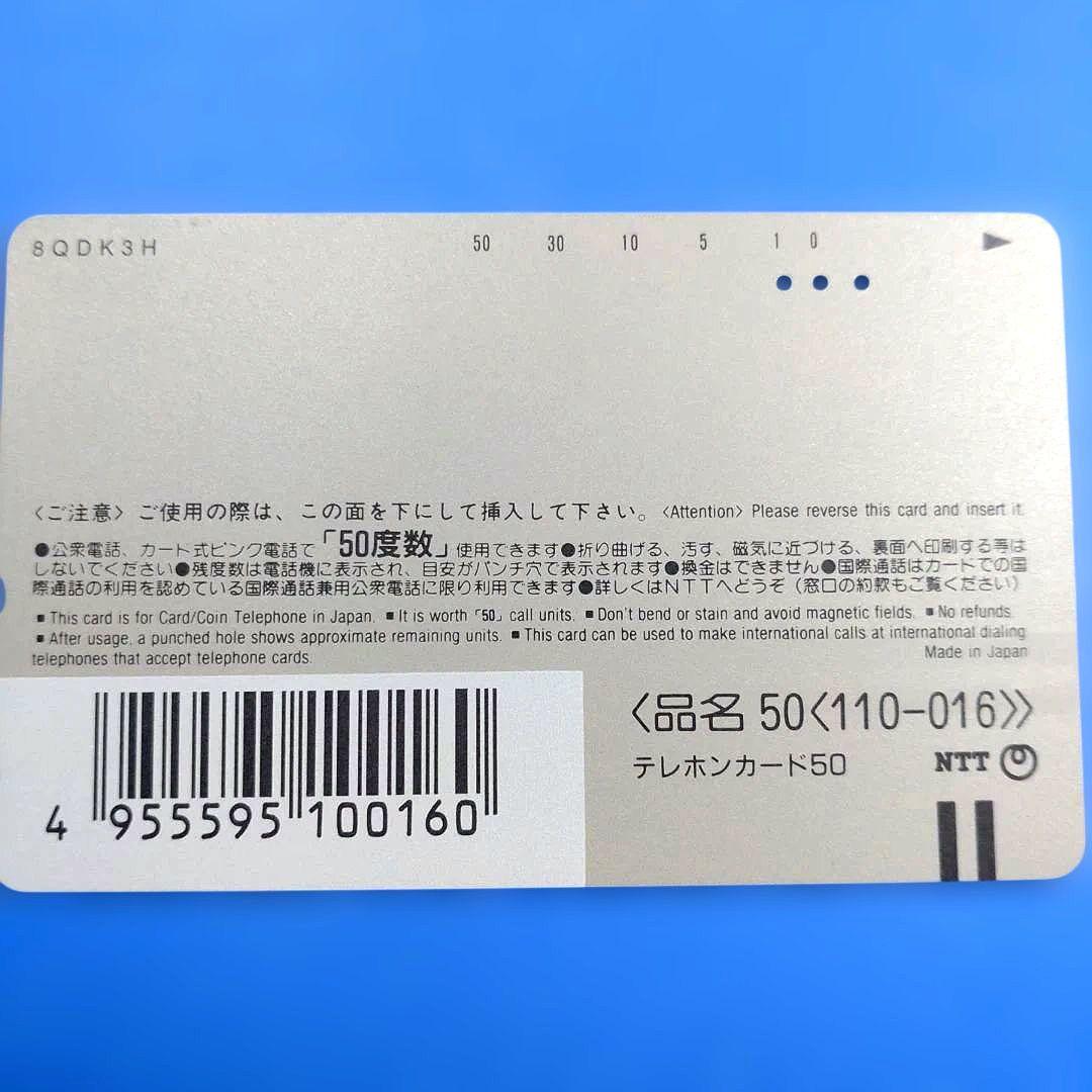 【美品】森高千里　サイン入り 使用済テレホンカード