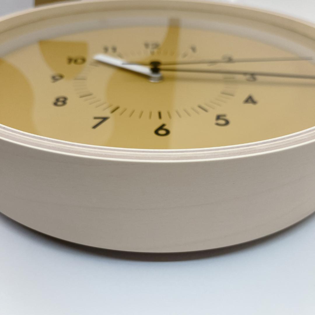 Lemnos レムノス 掛け時計 SOSO オレンジ AWA13-06