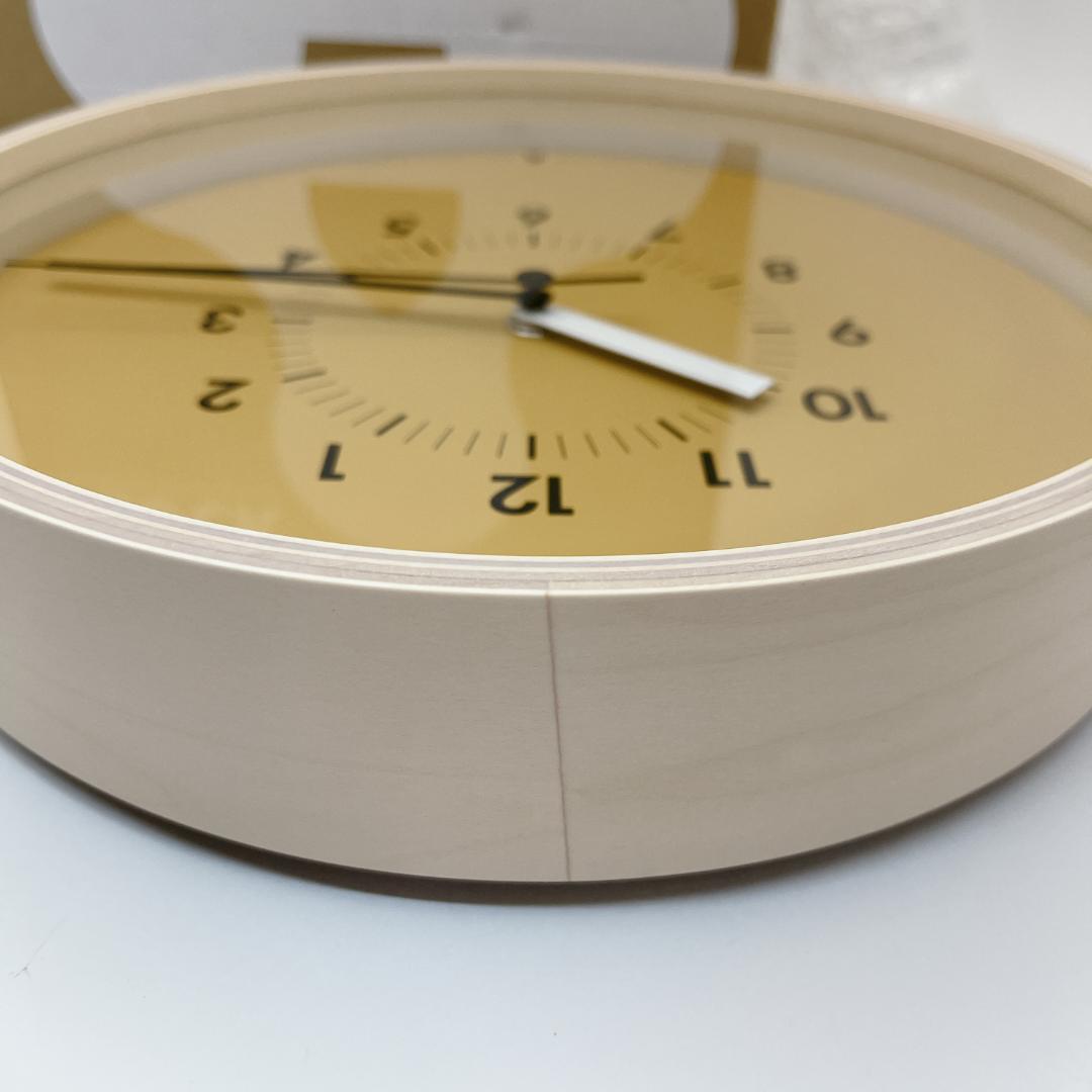 Lemnos レムノス 掛け時計 SOSO オレンジ AWA13-06