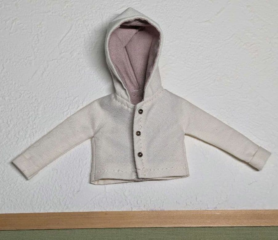 22㌢ドールサイズ服 【選ぶマイコーデ：H630-1パーカー】