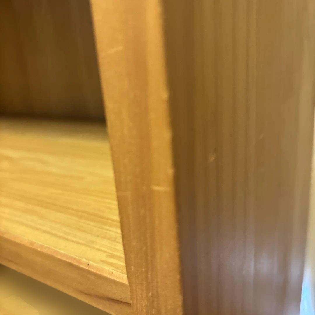 モモナチュラル スリムワゴン タイルトップ