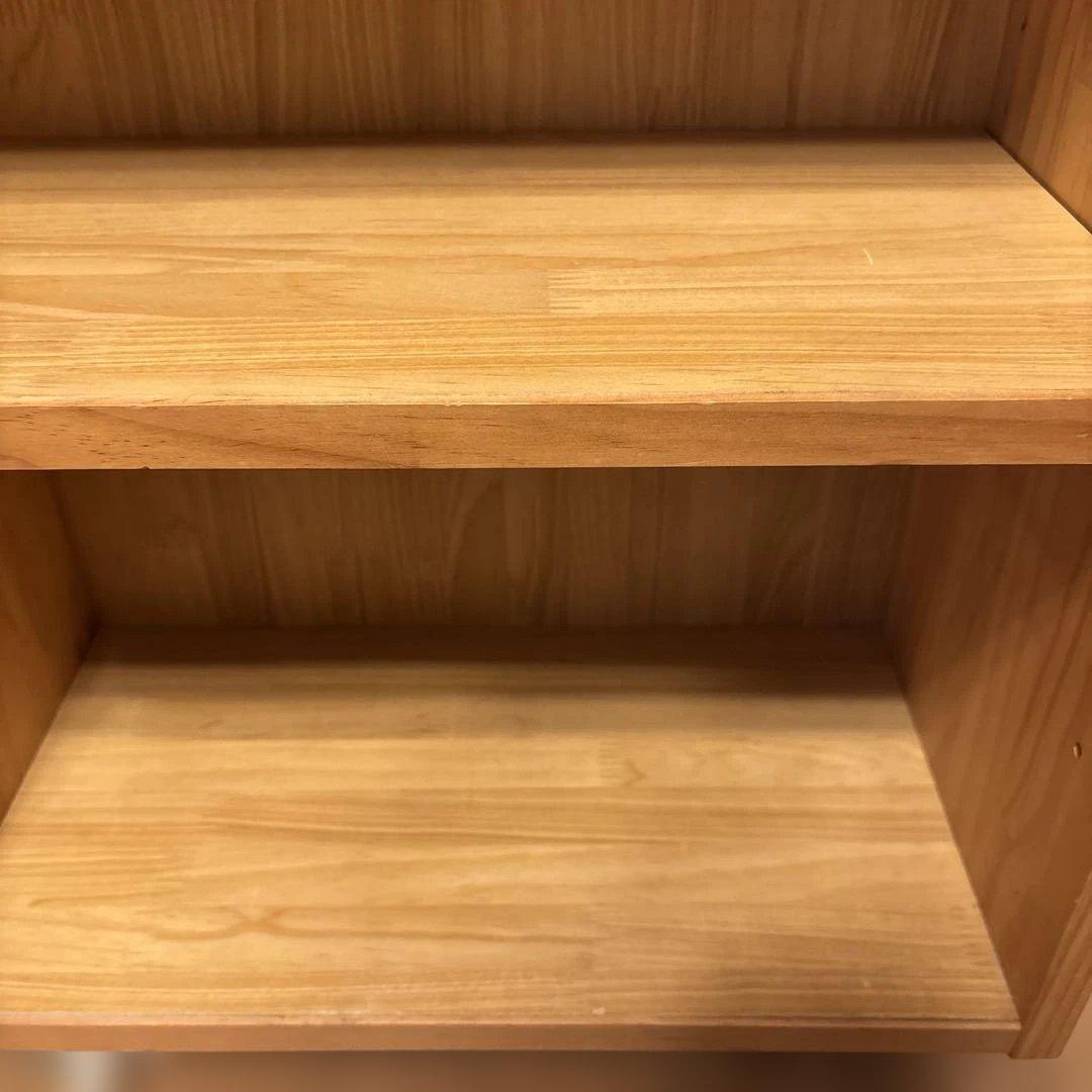 モモナチュラル スリムワゴン タイルトップ