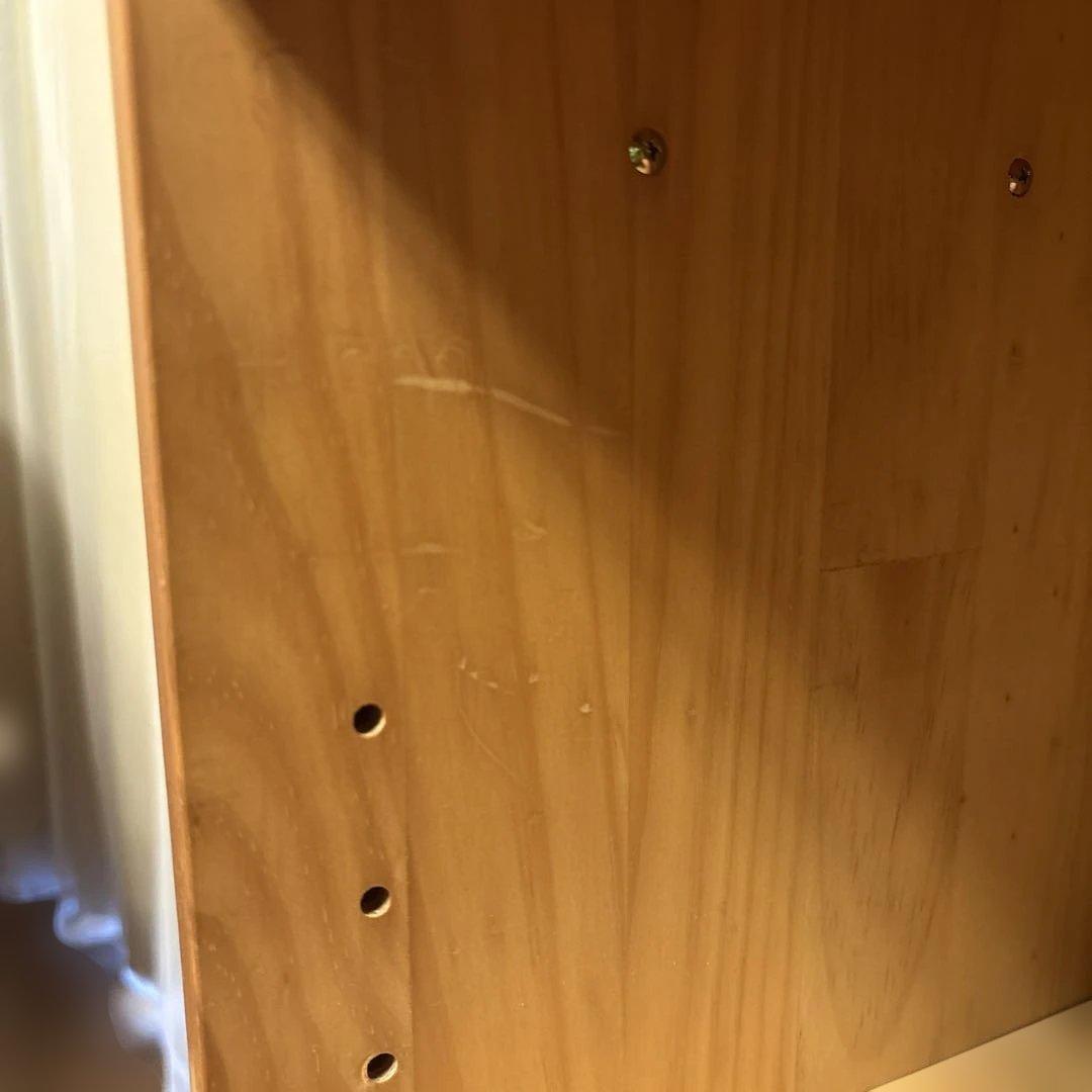 モモナチュラル スリムワゴン タイルトップ