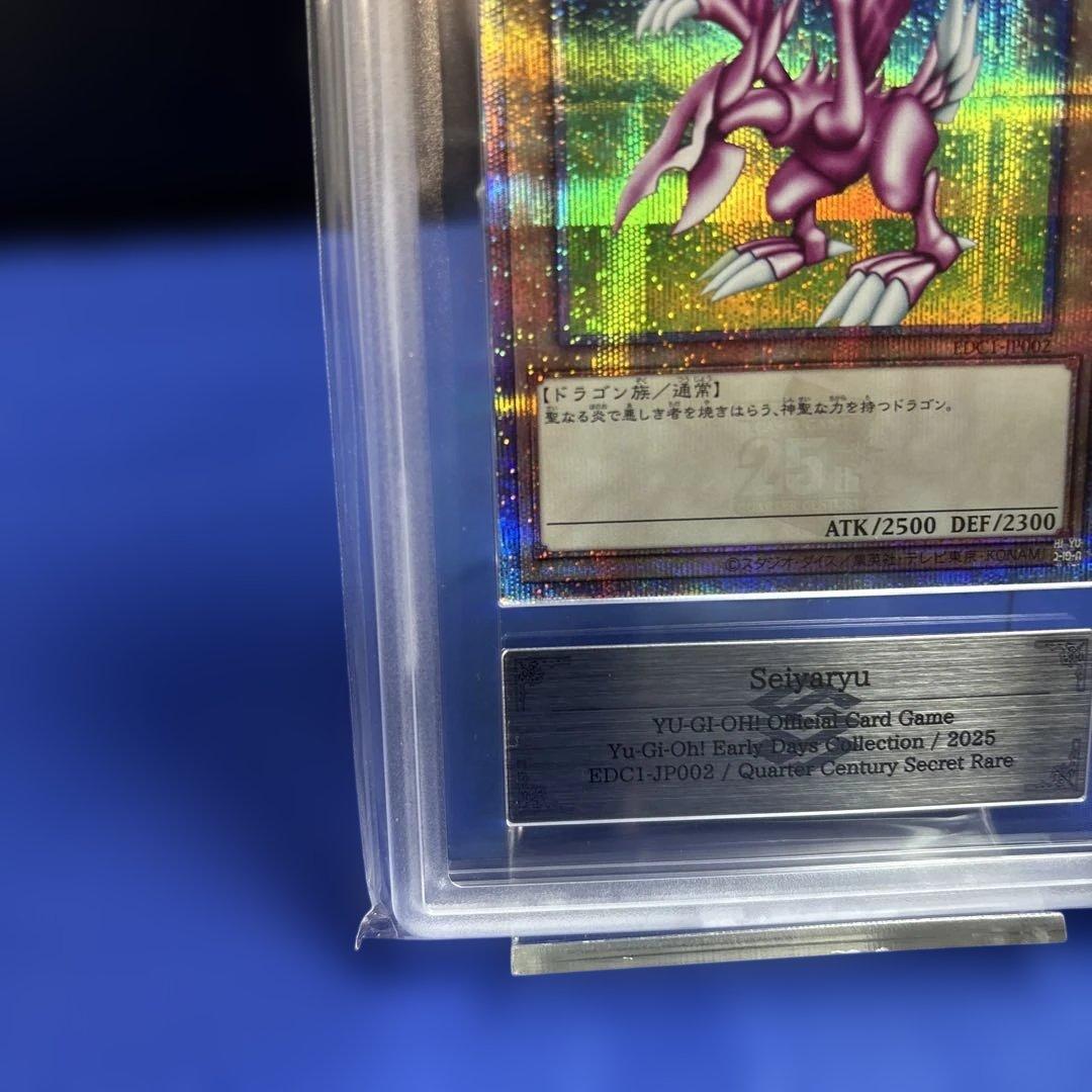 ARS10ホーリー・ナイト・ドラゴン 25th QCSE クオシク 鑑定書付き