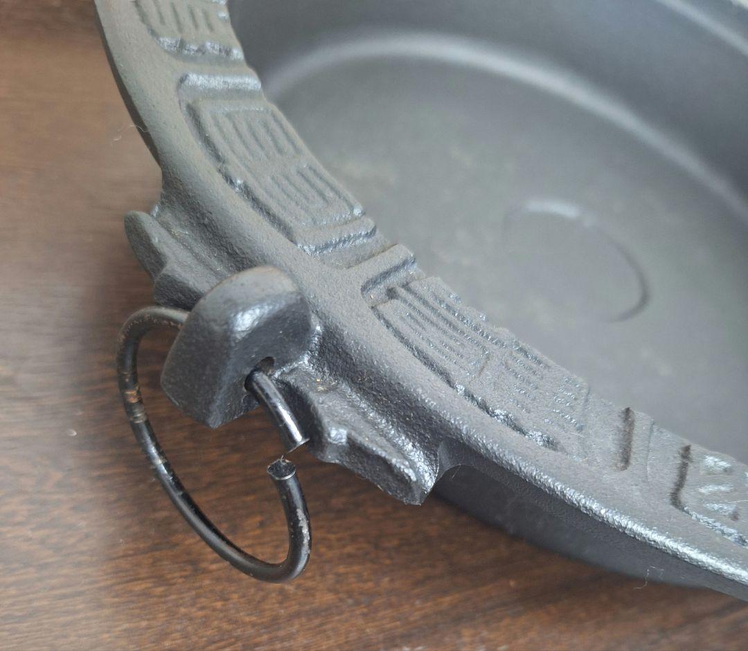 最終値下げ　南部鉄器　すき焼き鍋　鍋敷き　セット　新品　未使用　鉄鍋