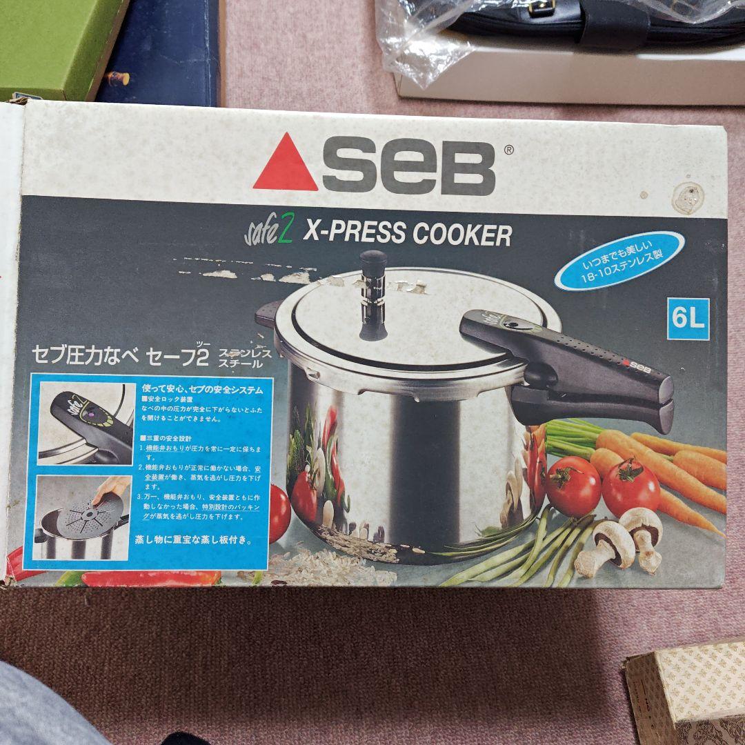 【新品未使用】SEBace セブエース 圧力鍋 6L