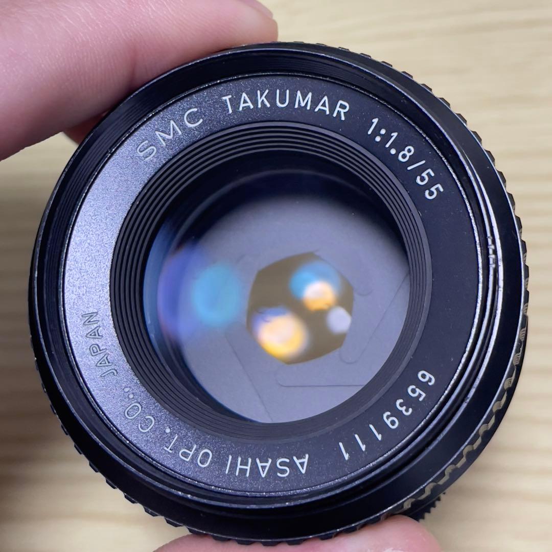 【完動品】SMC TAKUMAR 55mm f1.8 M42マウント