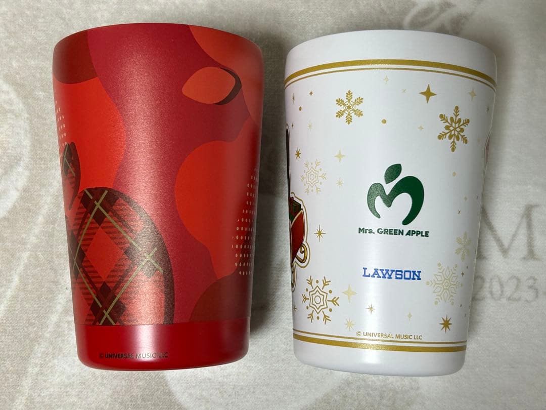 Mrs. GREEN APPLE ミセス　ローソン　タンブラーセット