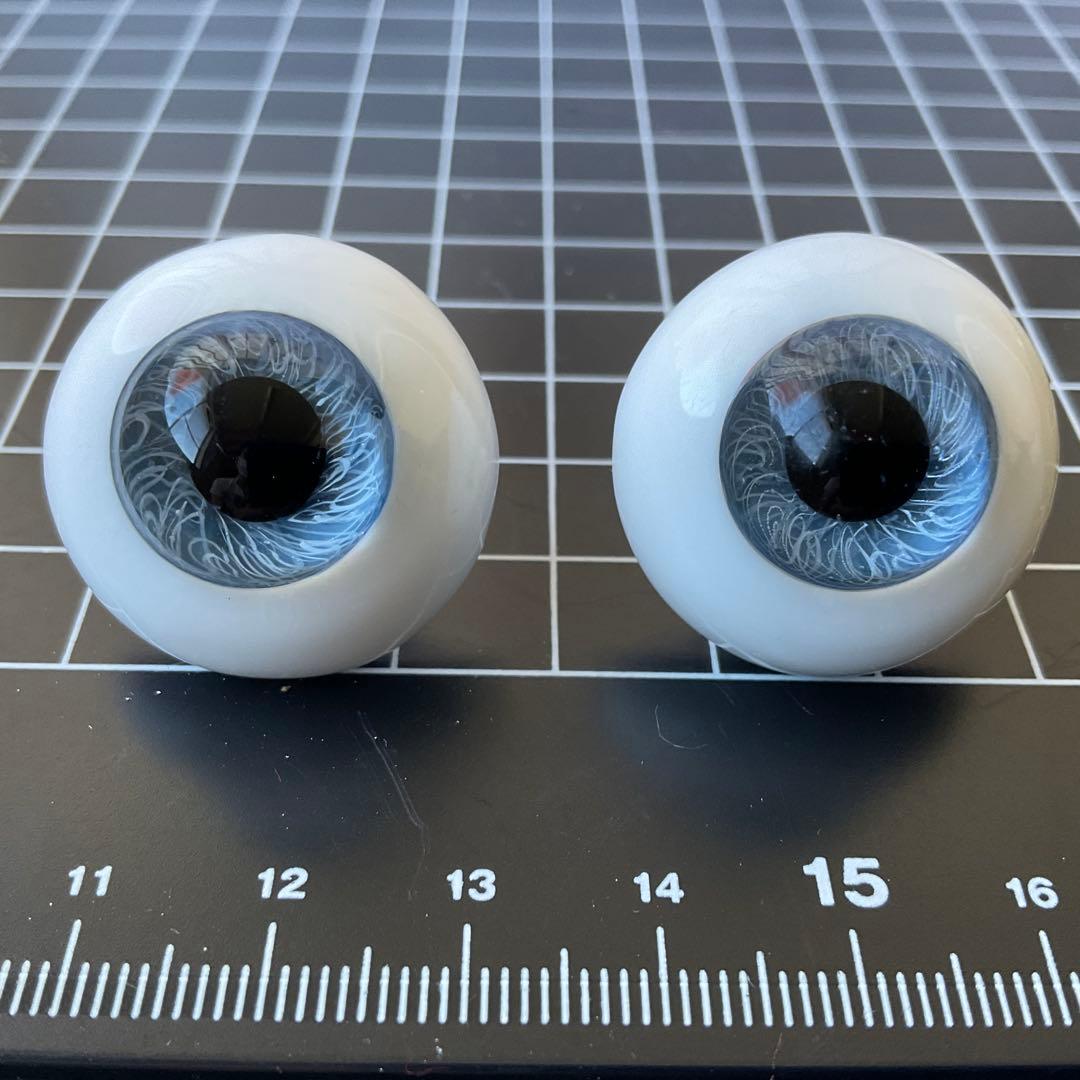 英国製 ペーパウェイトグラスアイ　イギリス HGC社製ドールアイ28mm 新品