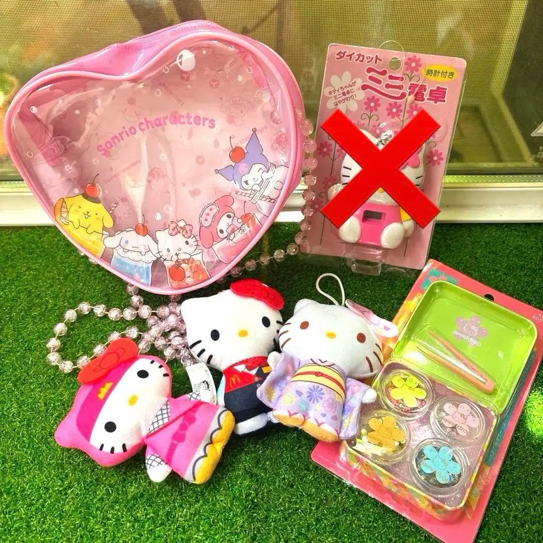 サンリオ　ハローキティ　ぬいぐるみ　マスコット　キーホルダー　まとめ売り