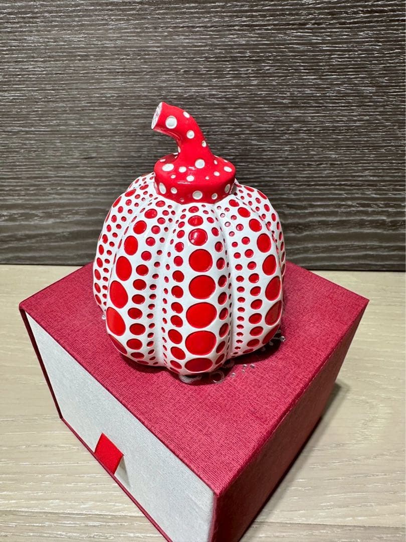 草間彌生 カボチャ （パンプキン） 赤