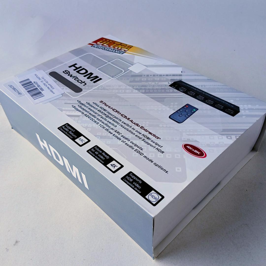 avedio links HDMI 切替器 4K 60Hz 5入力1出力