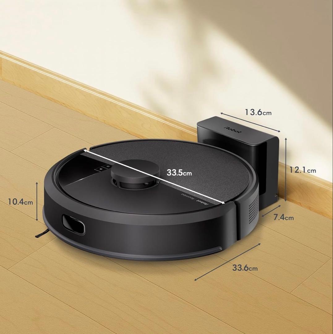 【新品未使用】Roomba 105 Combo ロボット掃除機　ブラック　保証付