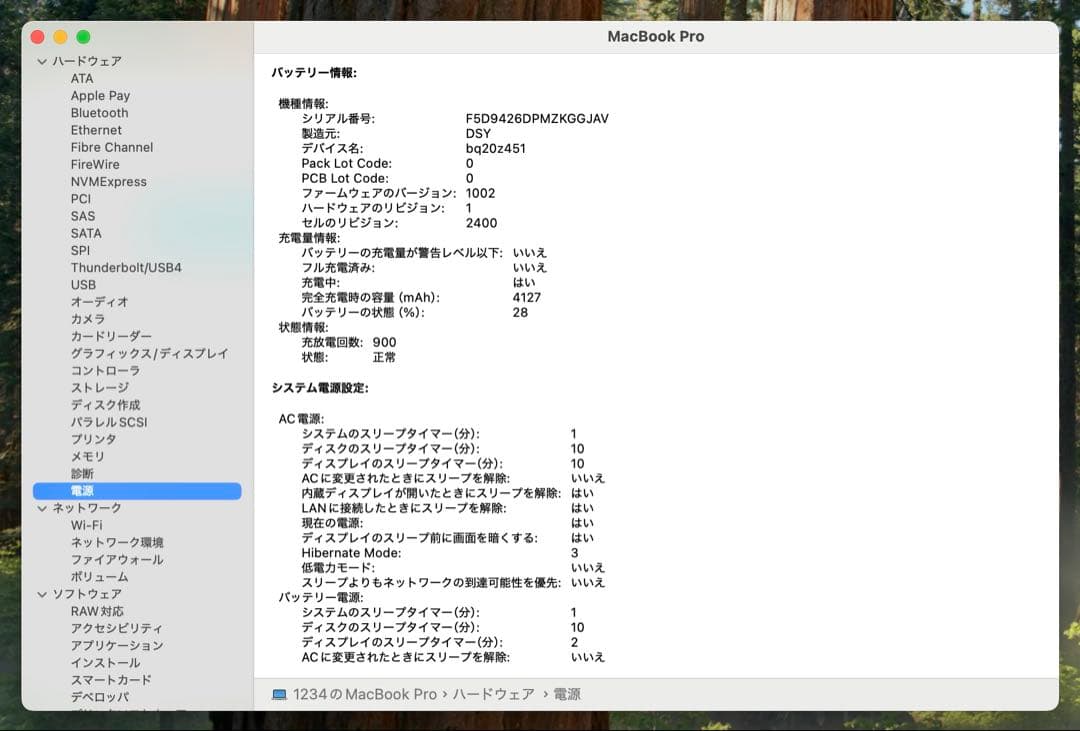 MacBook本体 Apple MacBook Pro 13 2019 i5/16GB/120GB