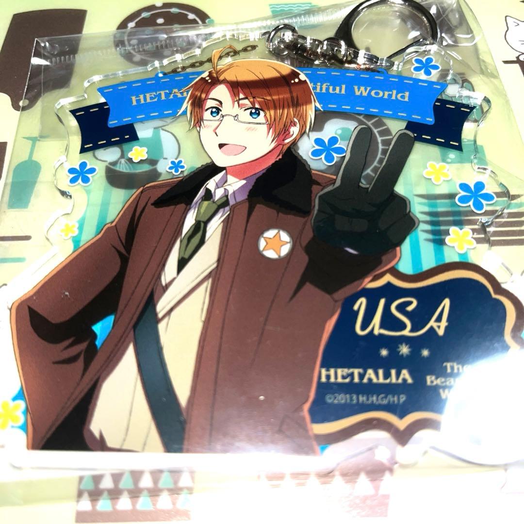 ヘタリアTheBeautifulWorldアクリルキーホルダー