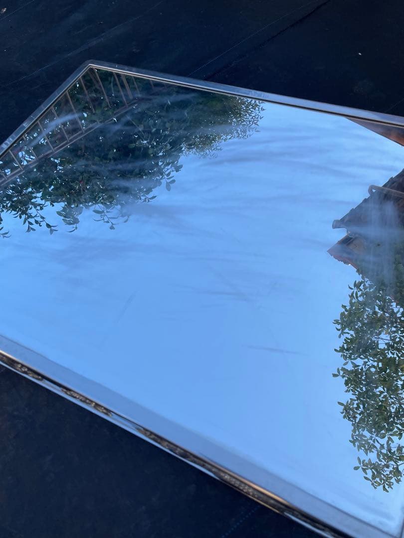 角ミラープレート　盛り付け台・パーティープレート