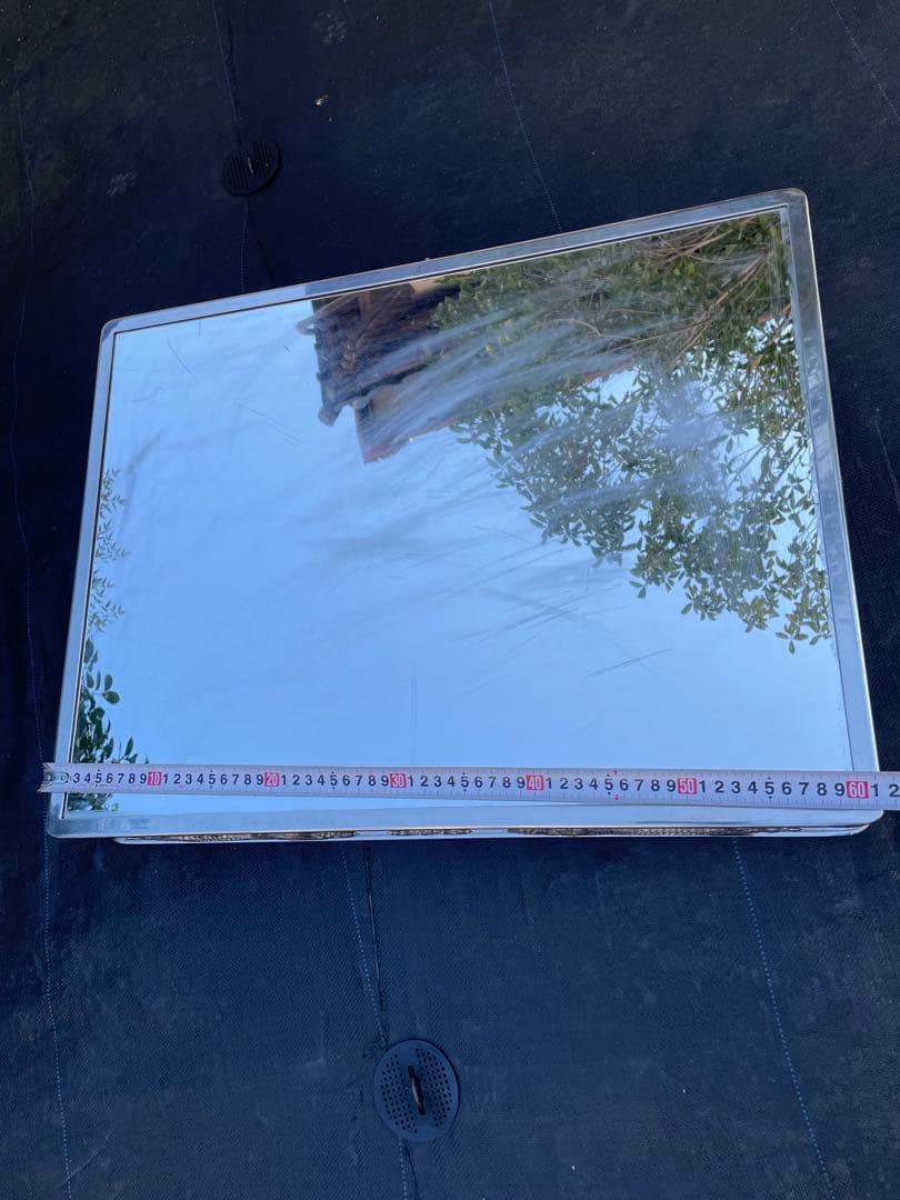 角ミラープレート　盛り付け台・パーティープレート