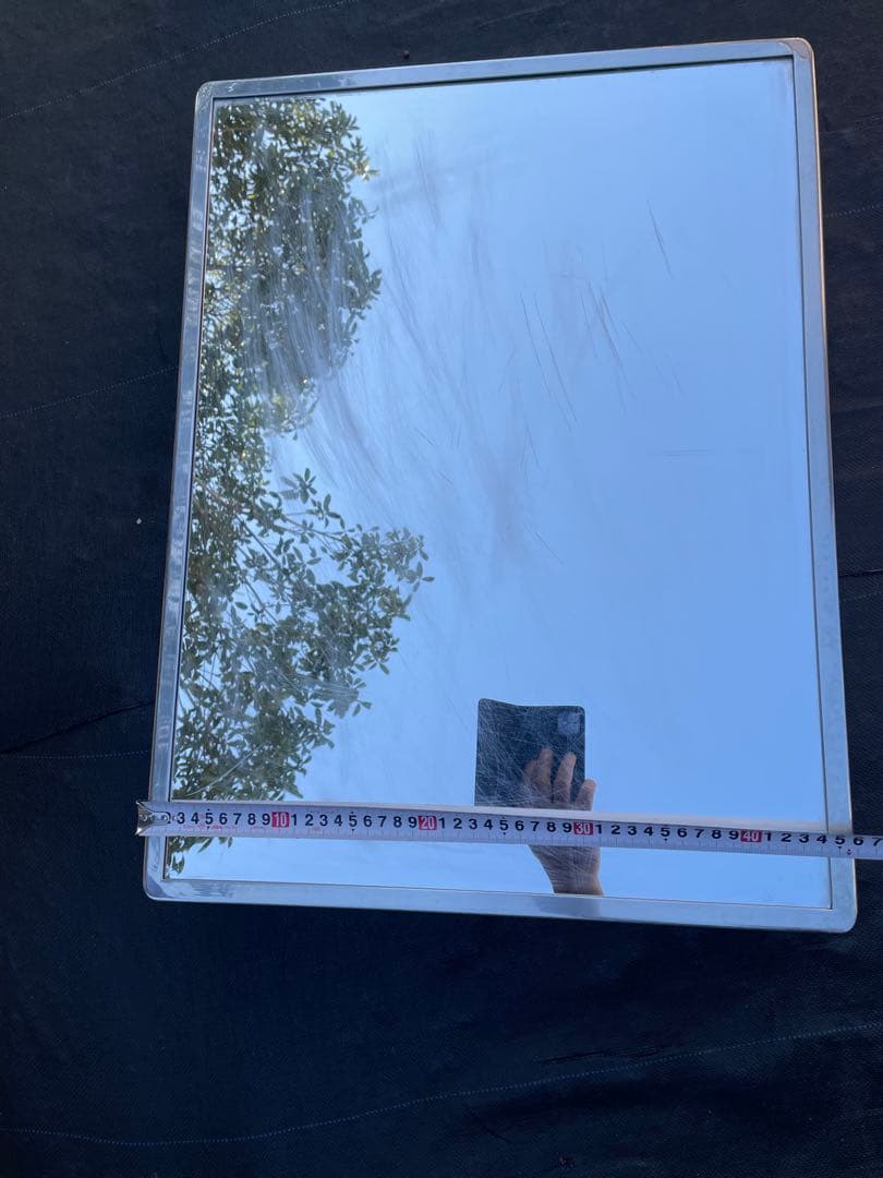 角ミラープレート　盛り付け台・パーティープレート