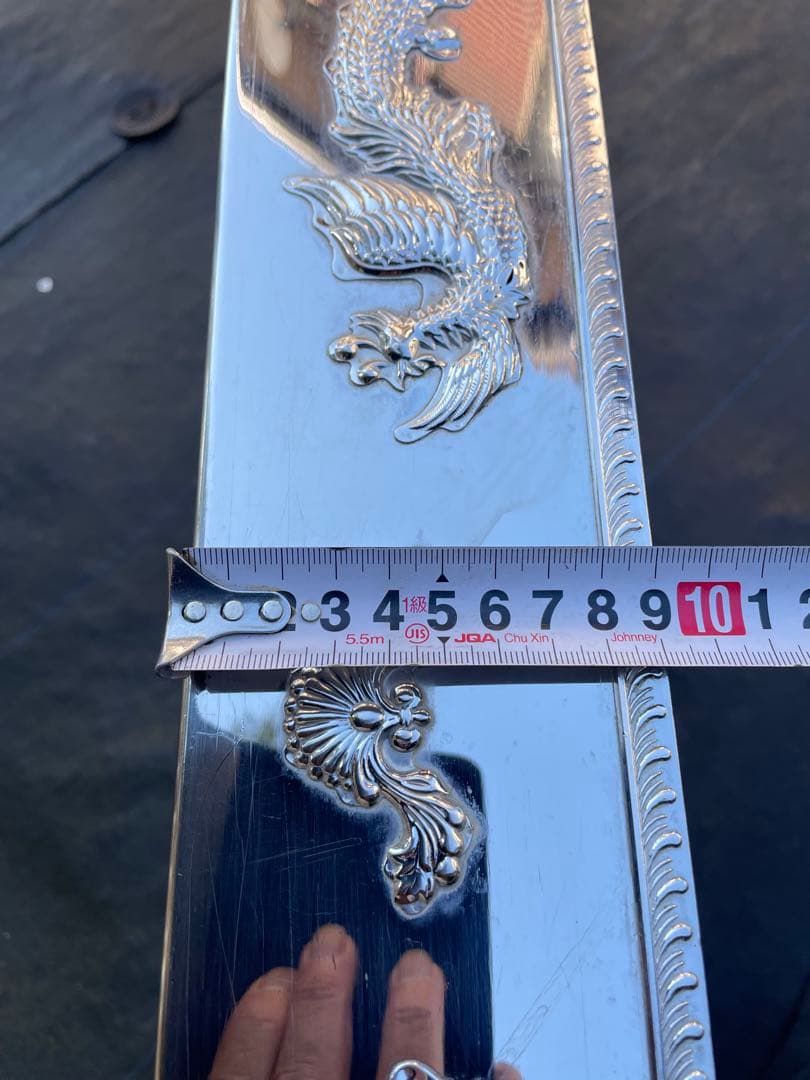 角ミラープレート　盛り付け台・パーティープレート