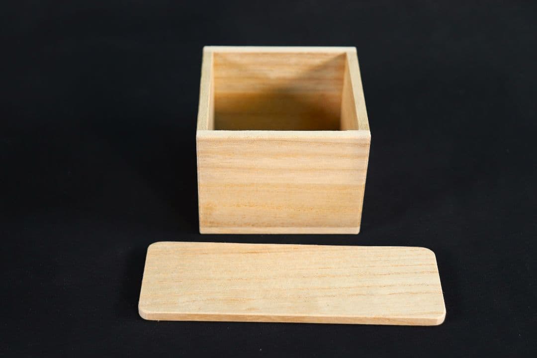 新作【スリムスライド5キロ用】最高峰の桐米びつ　ケヤキ　升付き