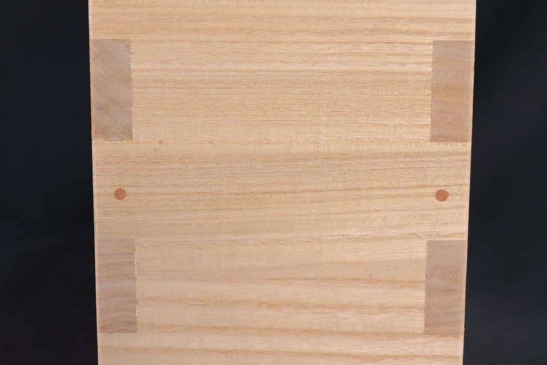 新作【スリムスライド5キロ用】最高峰の桐米びつ　ケヤキ　升付き