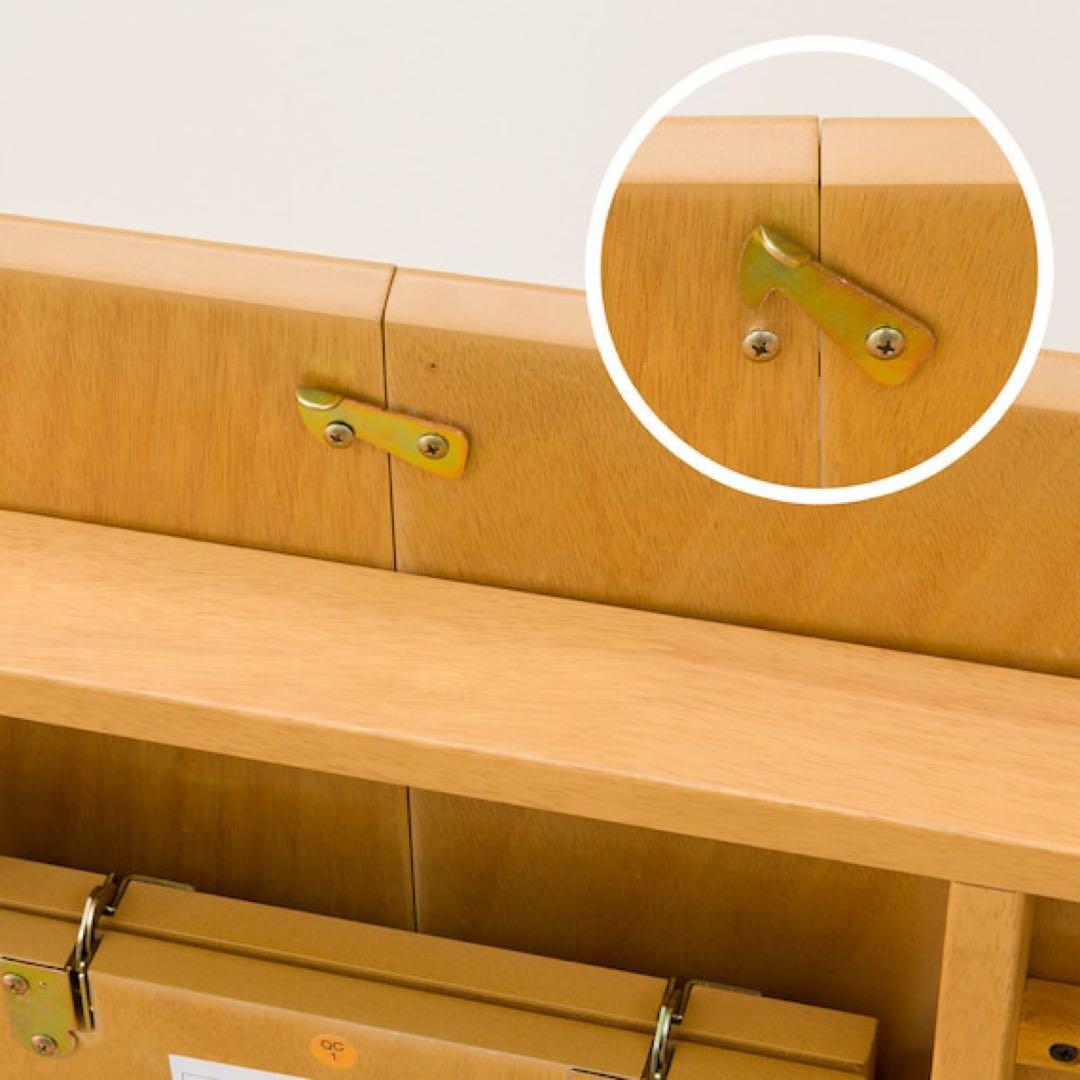 ニトリ 伸長式座卓(リベラルYN LBR)