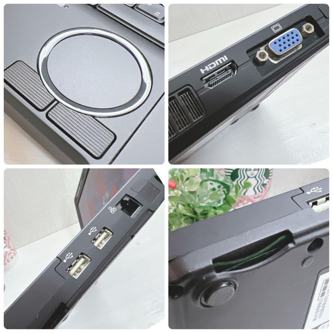 美品、高速SSD、ブック型、オフィス2021、イラレが使える、wi-fi対応