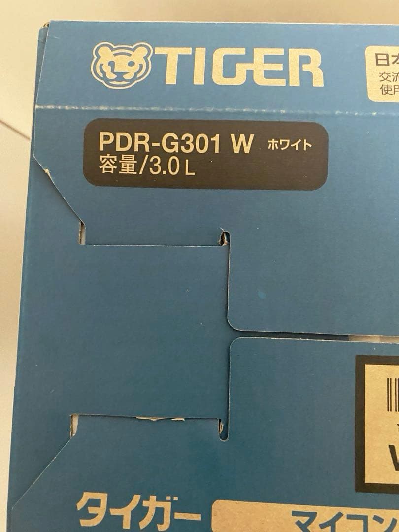 タイガー 魔法瓶 マイコン 電気 ポット 3L ホワイト