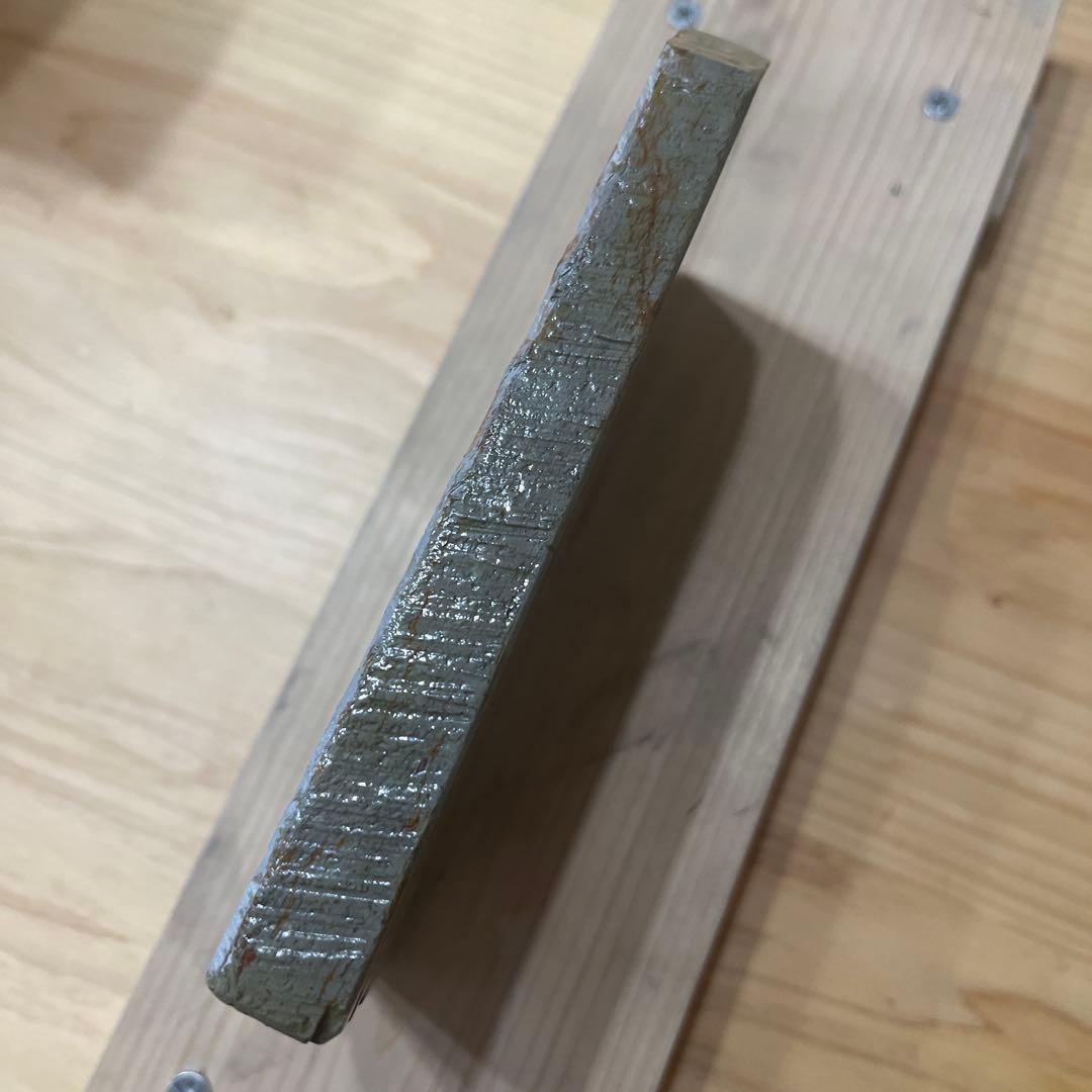 天然砥石 砥取屋 丸尾山 敷内曇り レザー 養生済み