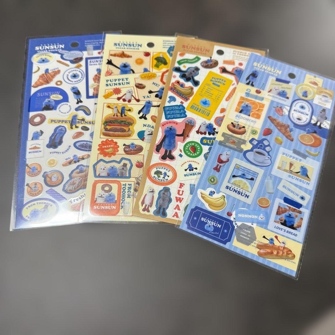 パペットスンスン シールフレーク まとめ売り 大量セット