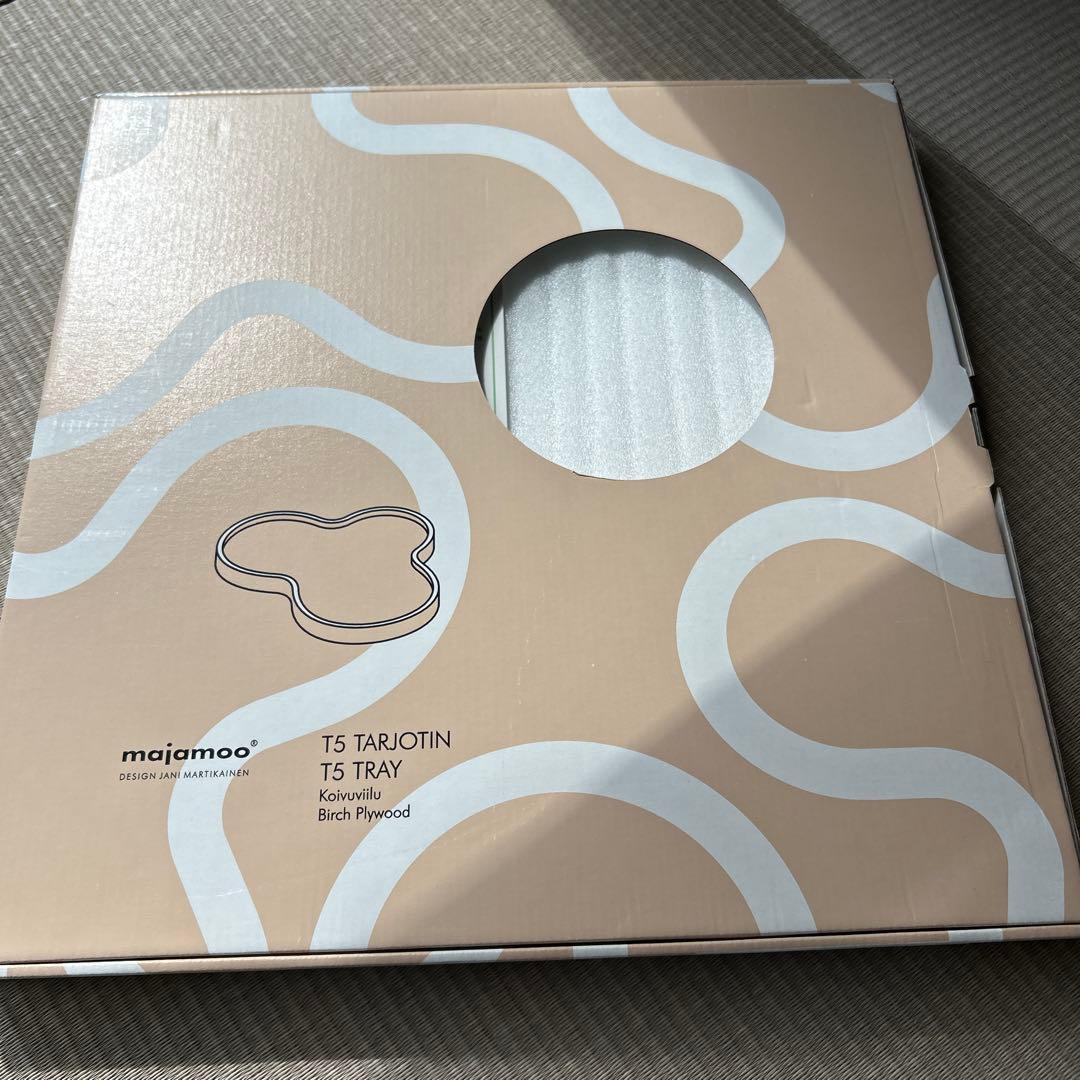 majamoo マヤムー　白樺トレー　大　ホワイト　北欧