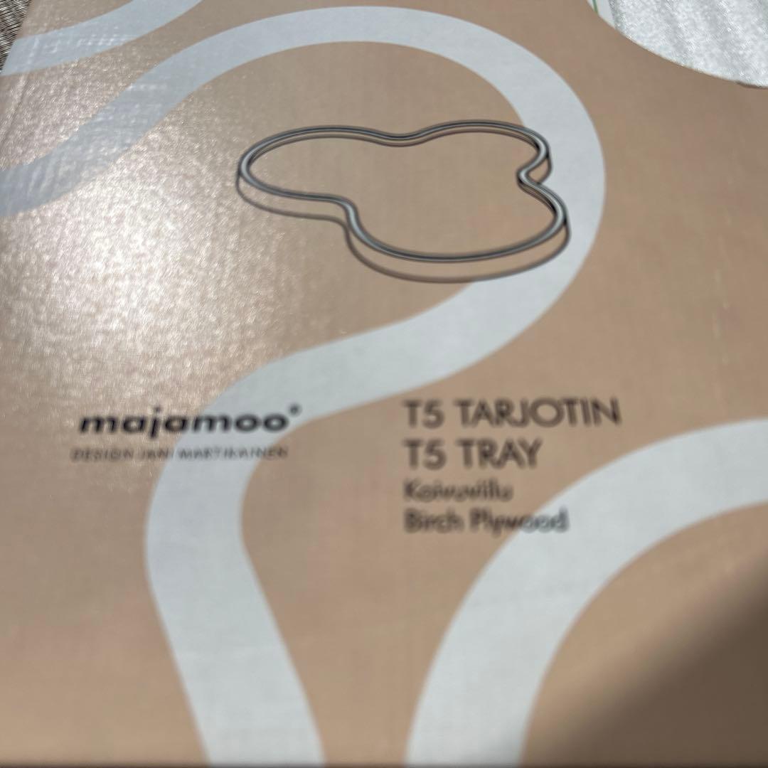 majamoo マヤムー　白樺トレー　大　ホワイト　北欧