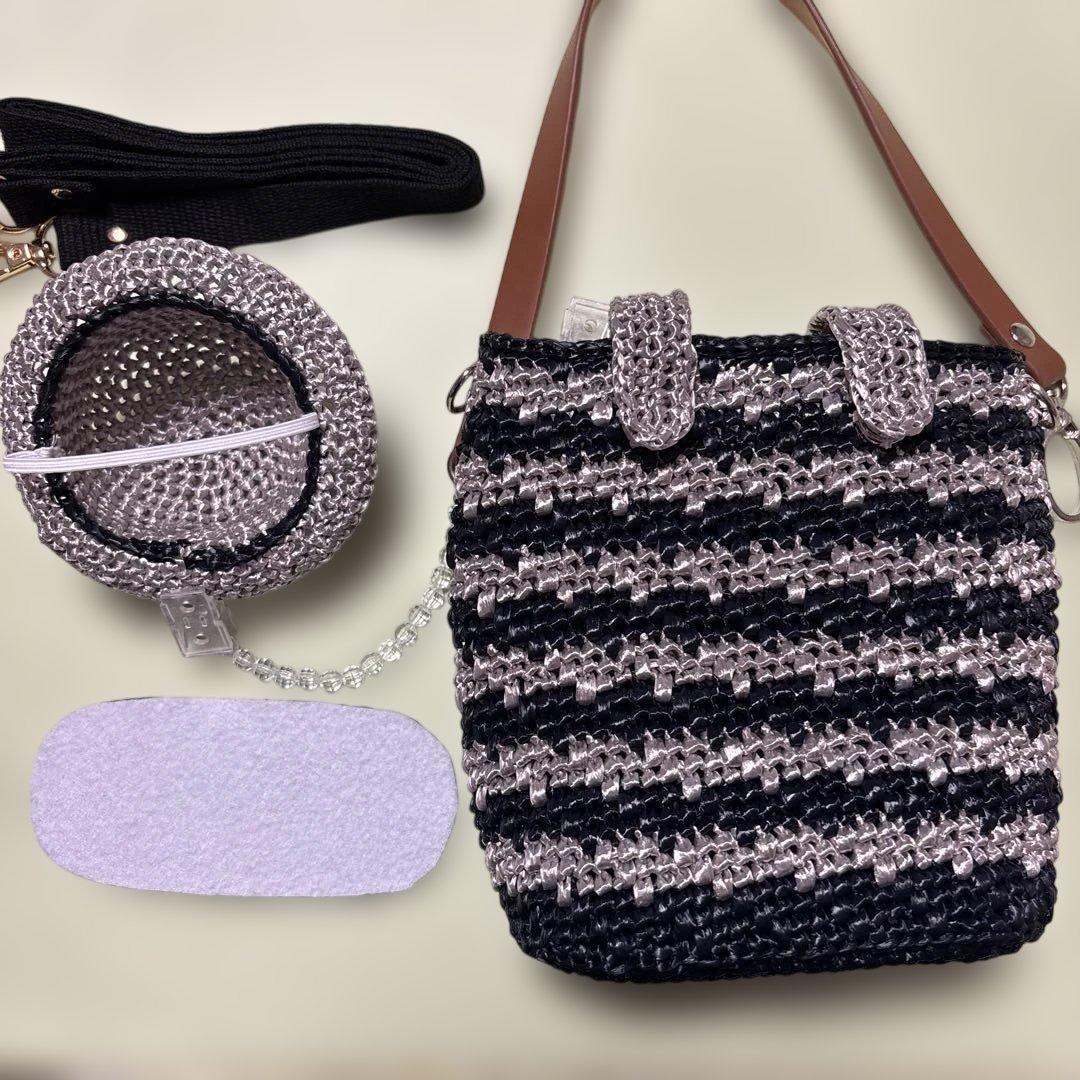 すっぴー出品　ロボホンのキャリーポーチ・麦わら帽子２点