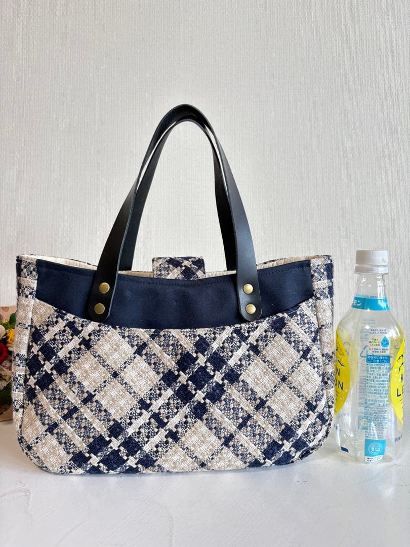 お出かけバック　紺系