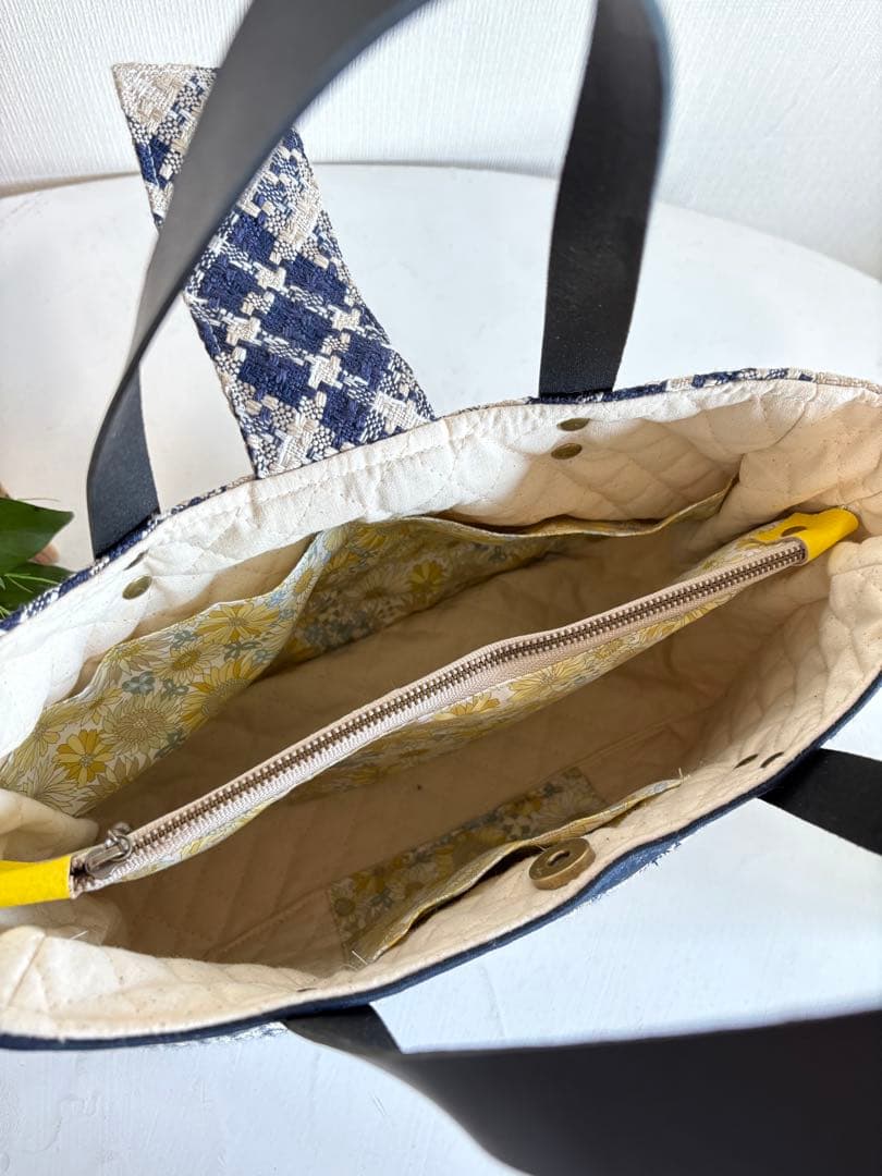 お出かけバック　紺系