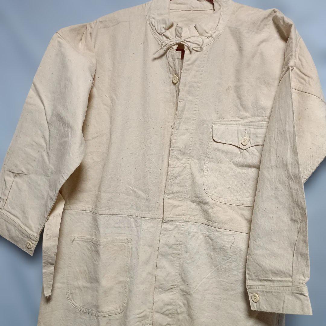 日本海軍下士官兵用ツナギ事業服（実物)