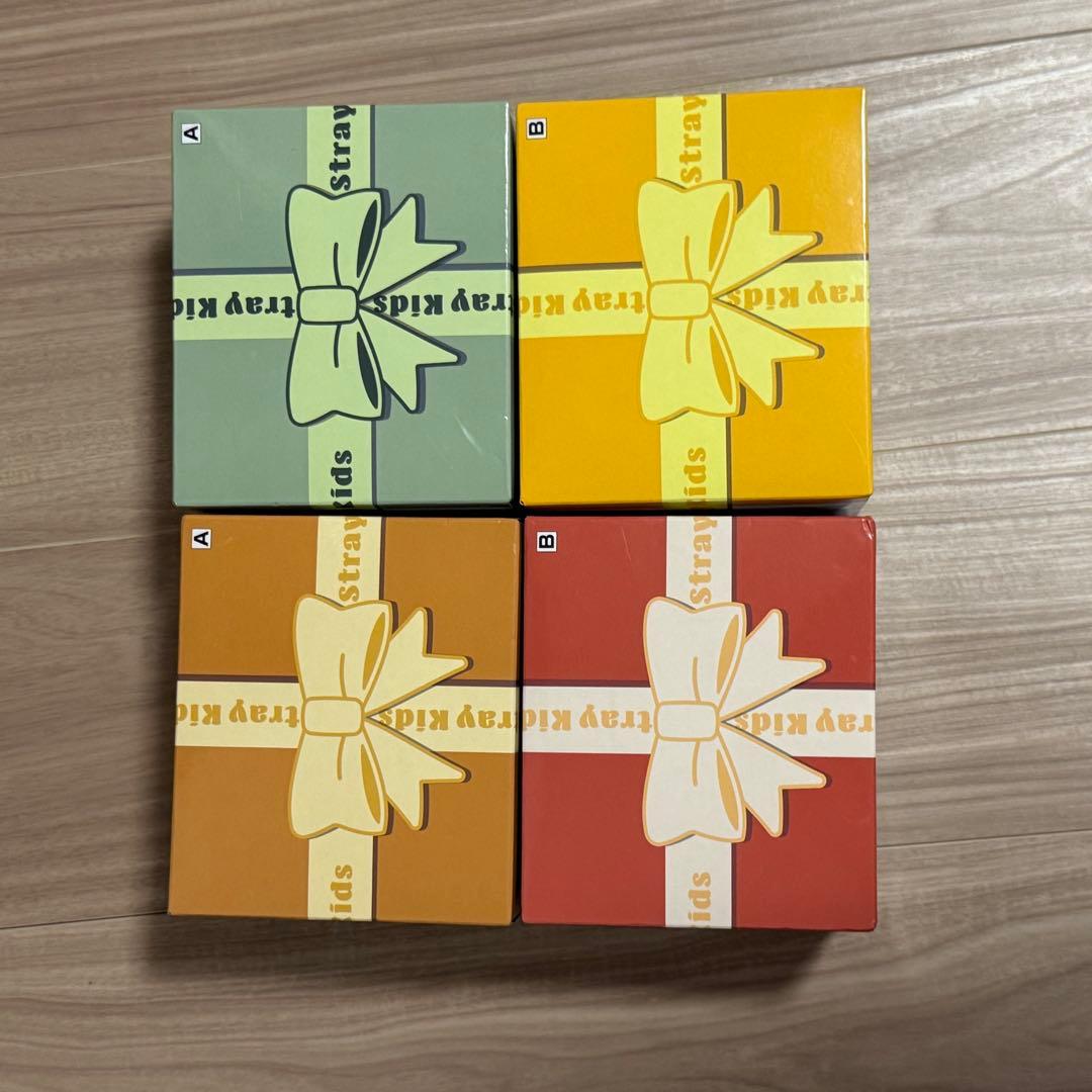 Stray Kids SKZOO バースデーケーキフィギュア4個セット