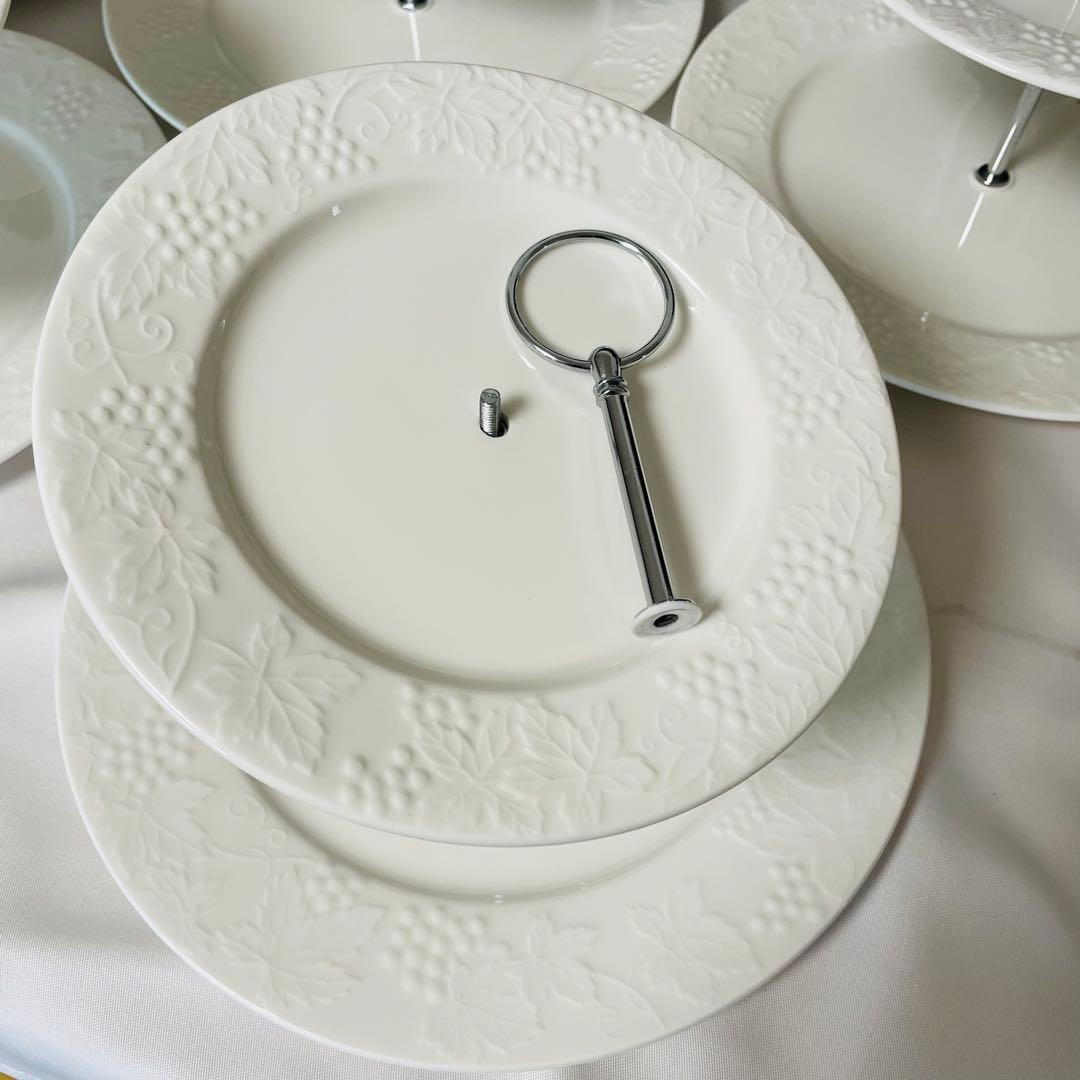 【美品】 2段式ケーキスタンド 5セット