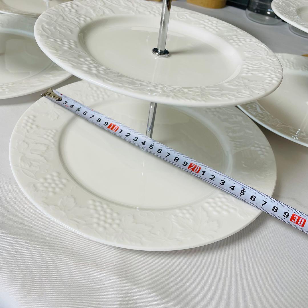 【美品】 2段式ケーキスタンド 5セット