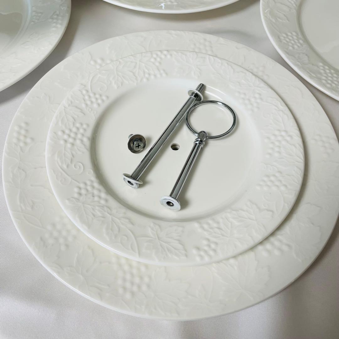 【美品】 2段式ケーキスタンド 5セット