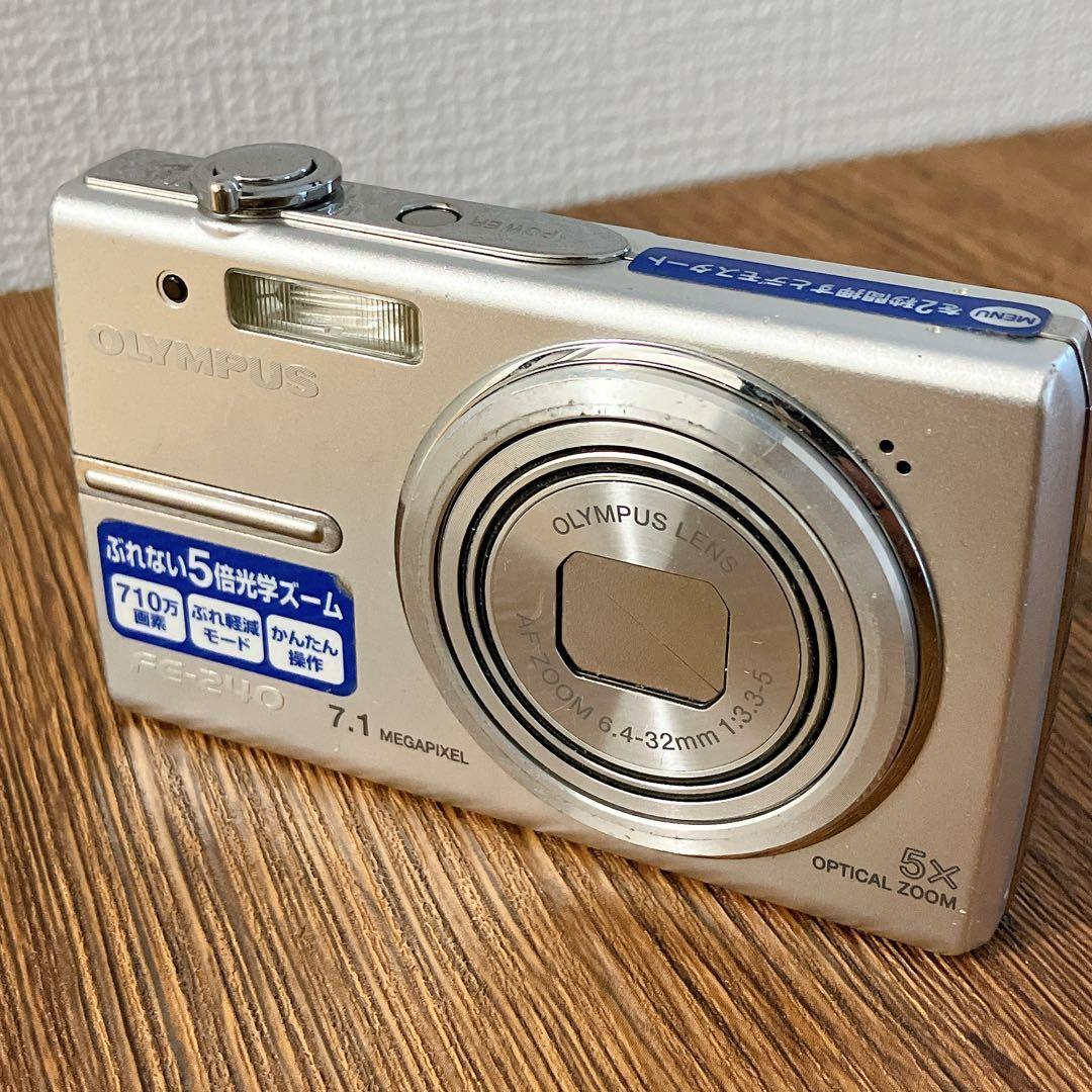 OLYMPUS オリンパス デジタルカメラ デジカメ FE-240 現状品