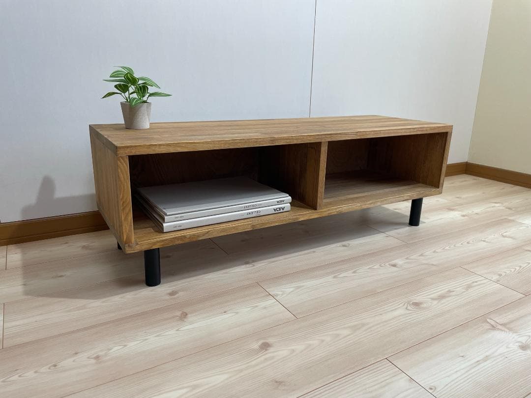 【サイズオーダー可】木のぬくもり感じるテレビボード・仕切り・MW