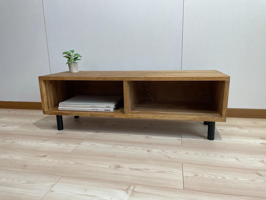 【サイズオーダー可】木のぬくもり感じるテレビボード・仕切り・MW