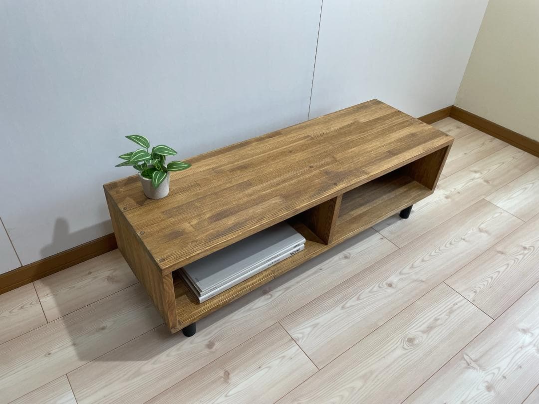 【サイズオーダー可】木のぬくもり感じるテレビボード・仕切り・MW