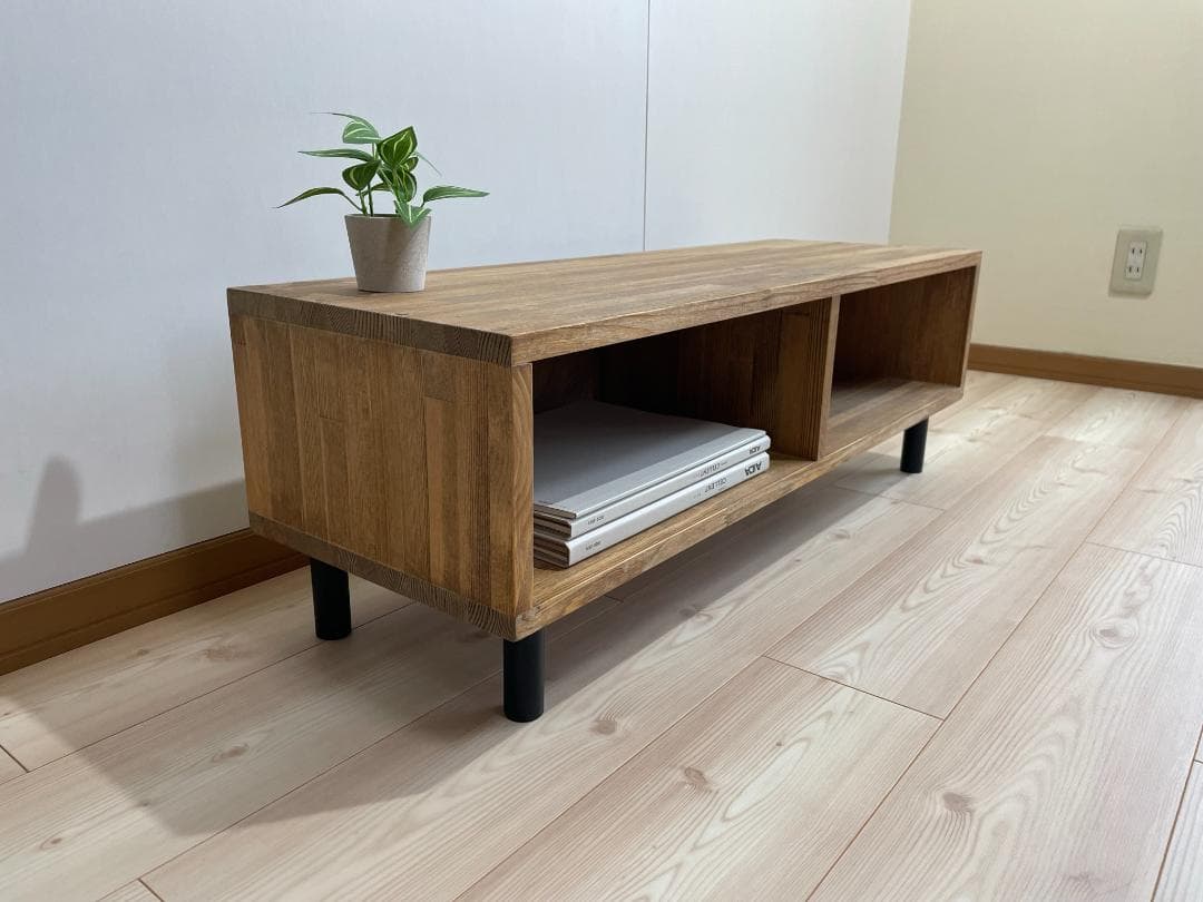 【サイズオーダー可】木のぬくもり感じるテレビボード・仕切り・MW