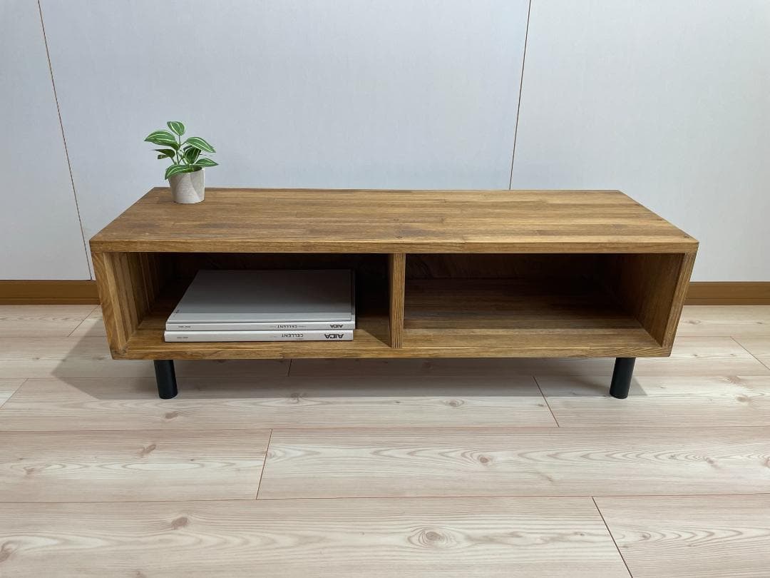 【サイズオーダー可】木のぬくもり感じるテレビボード・仕切り・MW