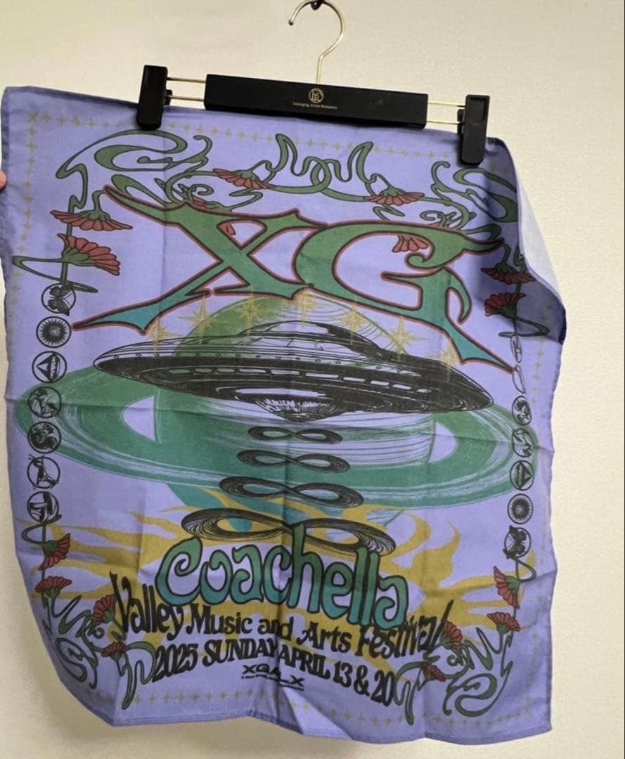 即購入可能 XG × Coachella 2025 限定スカーフ バンダナ