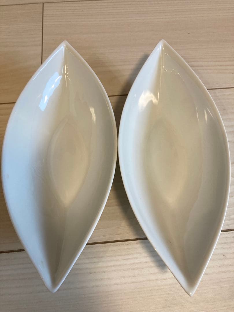 RAYNAUD ミネラルシリーズ　リーフ型2枚セット　リモージュ