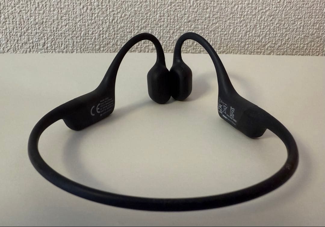 SHOKZ 骨伝導イヤフォン S803 ブラック